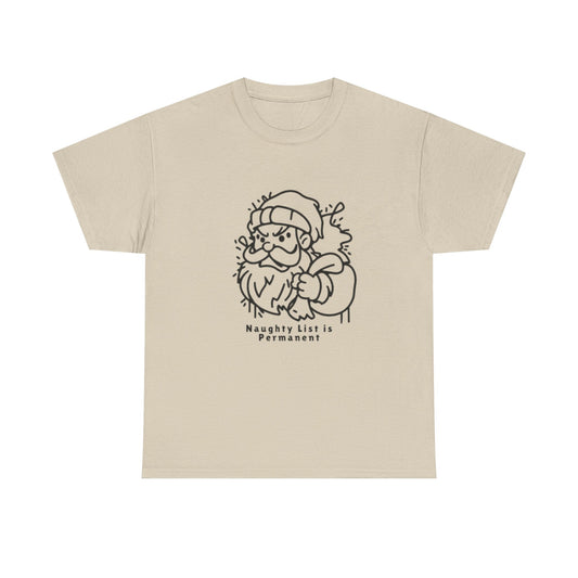 Christmas Angry Santa Unisex Tee - Resilient Mind Media