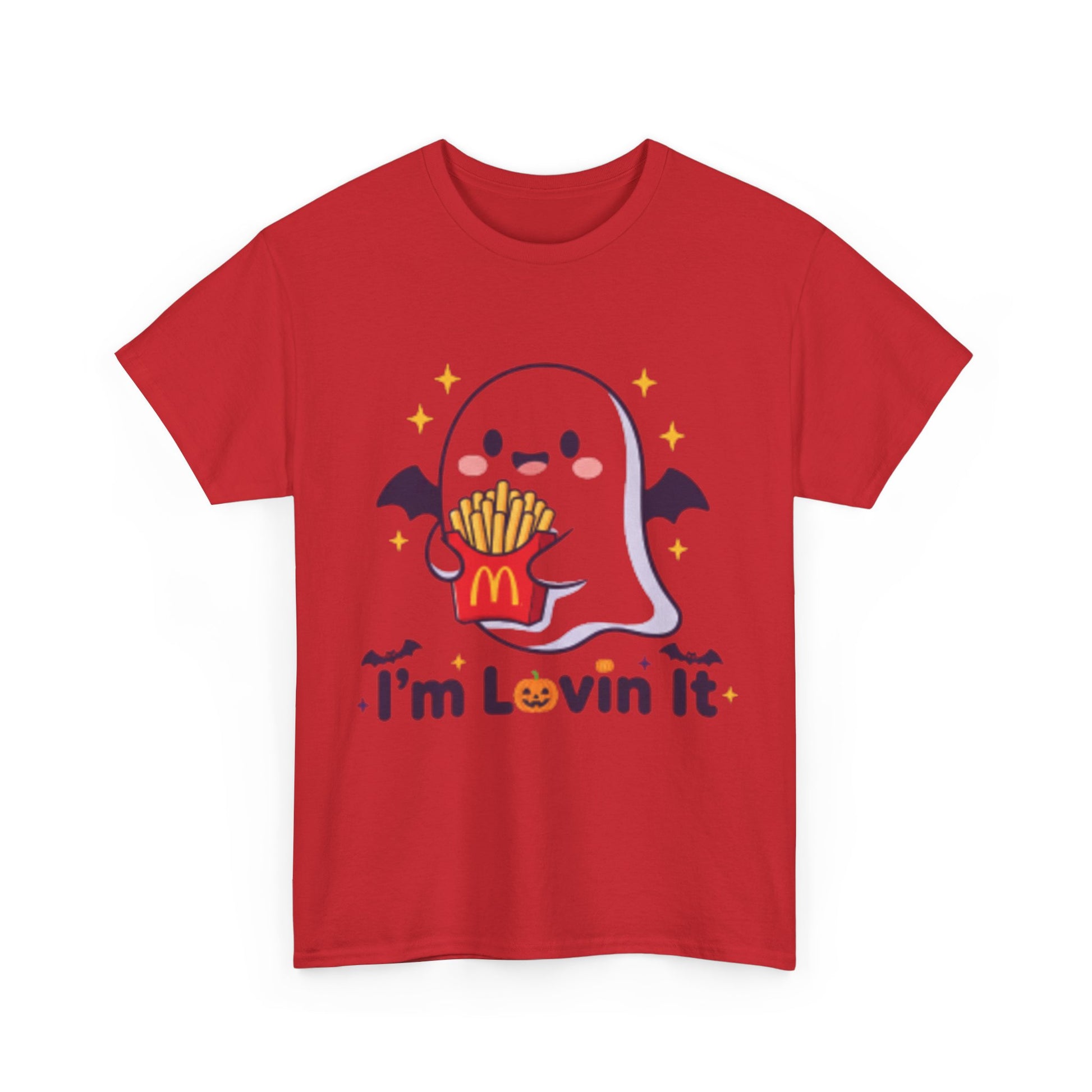 Cute Ghost Halloween Tee - Unisex Heavy Cotton Shirt, Spooky T-Shirt, Halloween Costume, Fall Apparel, Ghost Lovers Gift - Resilient Mind Media