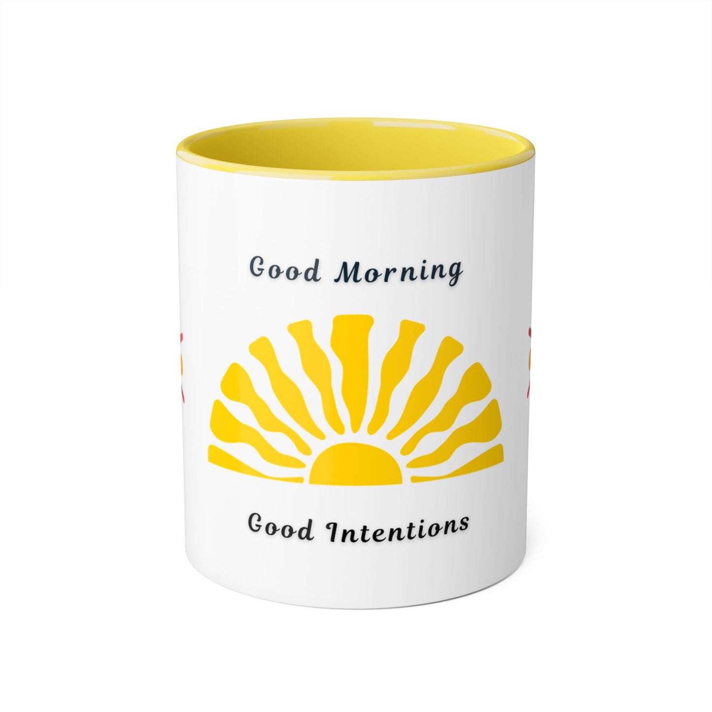 Sunrise Intentions Mug | Good Morning Coffee Cup | Positive Vibes | Gift for Her | Inspirational Kitchen Decor | Morning Routine - Resilient Mind Media