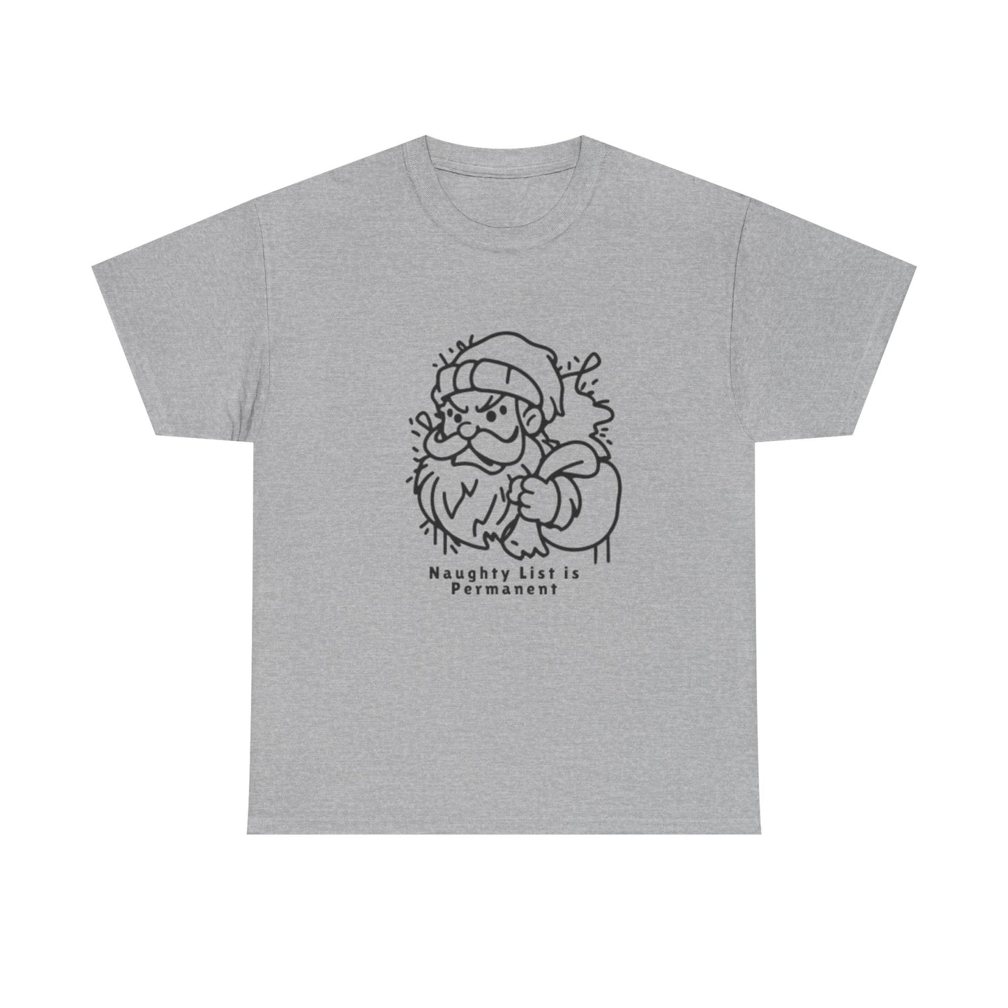 Christmas Angry Santa Unisex Tee - Resilient Mind Media