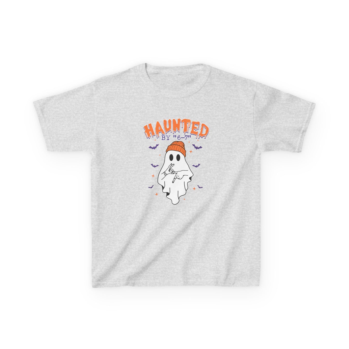 Haunted Kids Tee, Spooky Kids Shirt, Halloween Costume Tee, Trick - or - Treat Top, Ghost Graphic Tee, Fun Gift for Children - Resilient Mind Media