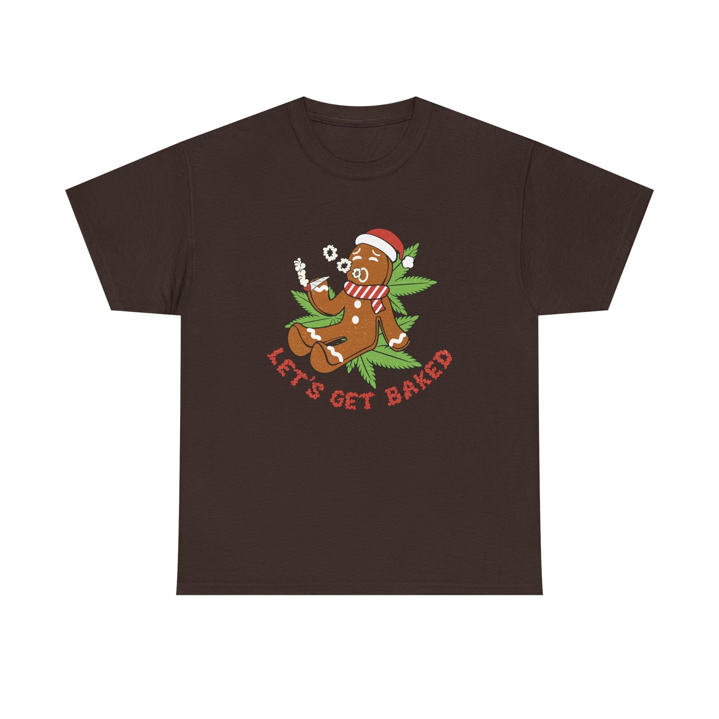 Let's Get Baked Gingerbread Unisex Heavy Cotton Tee - Resilient Mind Media