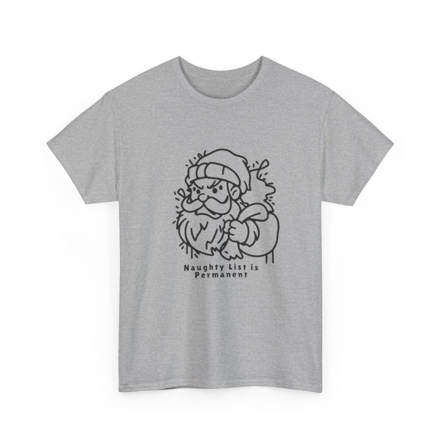Christmas Angry Santa Unisex Tee - Resilient Mind Media