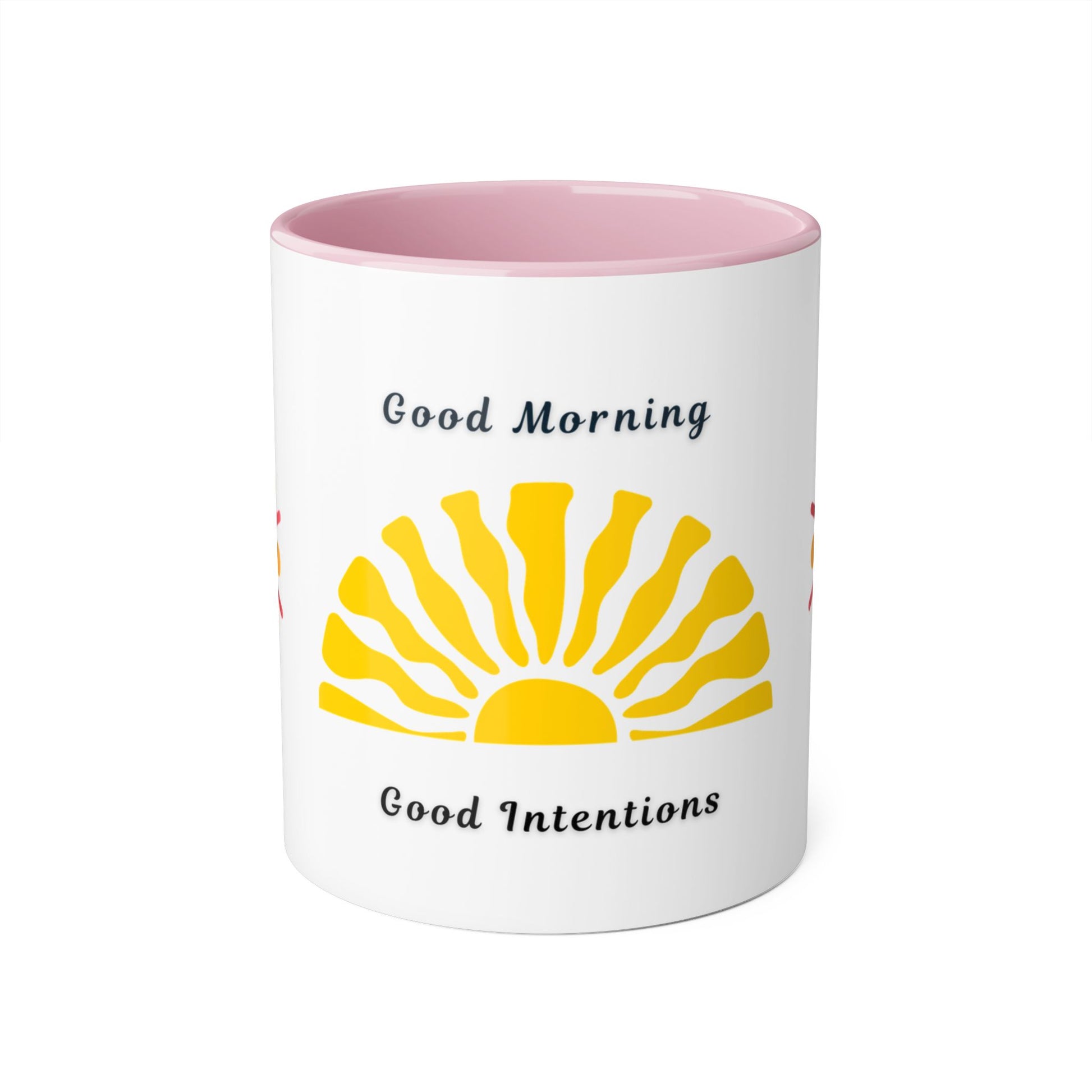 Sunrise Intentions Mug | Good Morning Coffee Cup | Positive Vibes | Gift for Her | Inspirational Kitchen Decor | Morning Routine - Resilient Mind Media