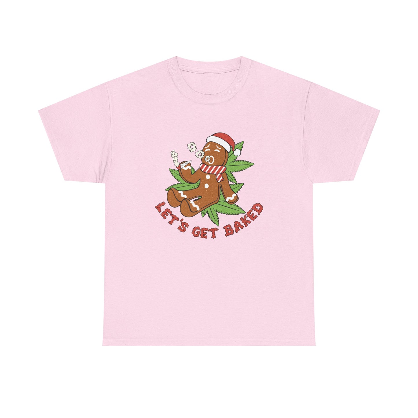 Let's Get Baked Gingerbread Unisex Heavy Cotton Tee - Resilient Mind Media