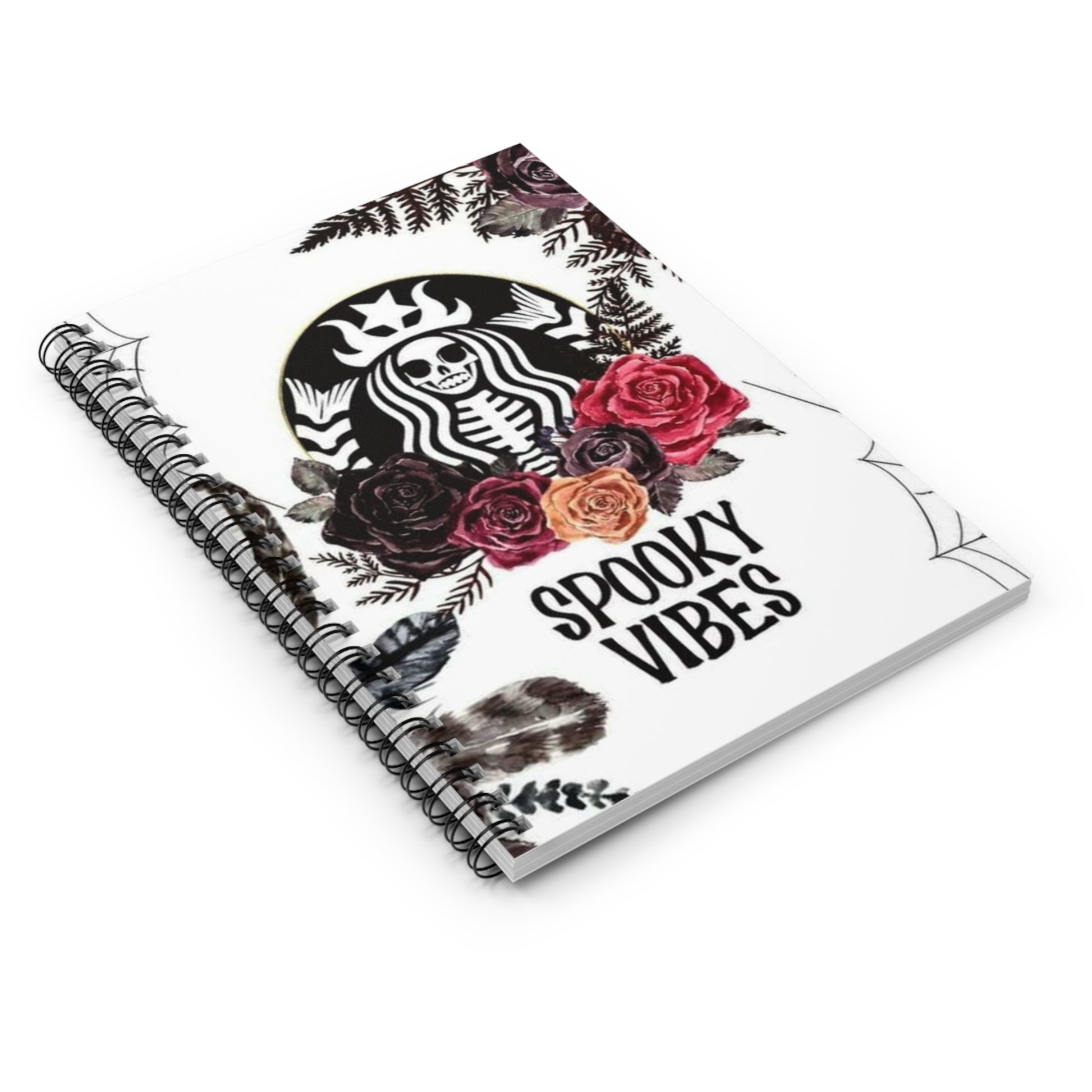 Spooky Vibes Spiral Notebook - Resilient Mind Media