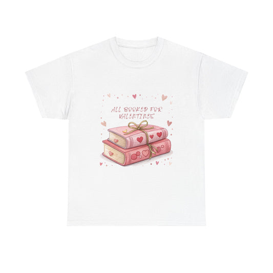Valentine's Day Book Lover Tee - Resilient Mind Media