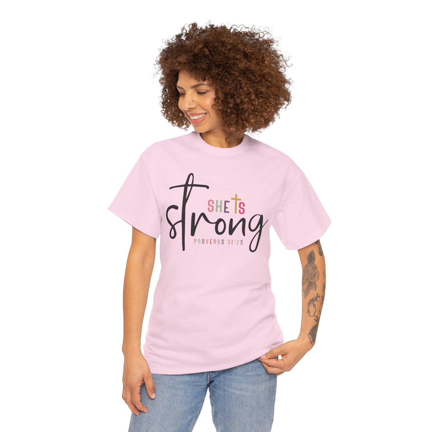 She's Strong Tee - Unisex T-Shirt - Resilient Mind Media