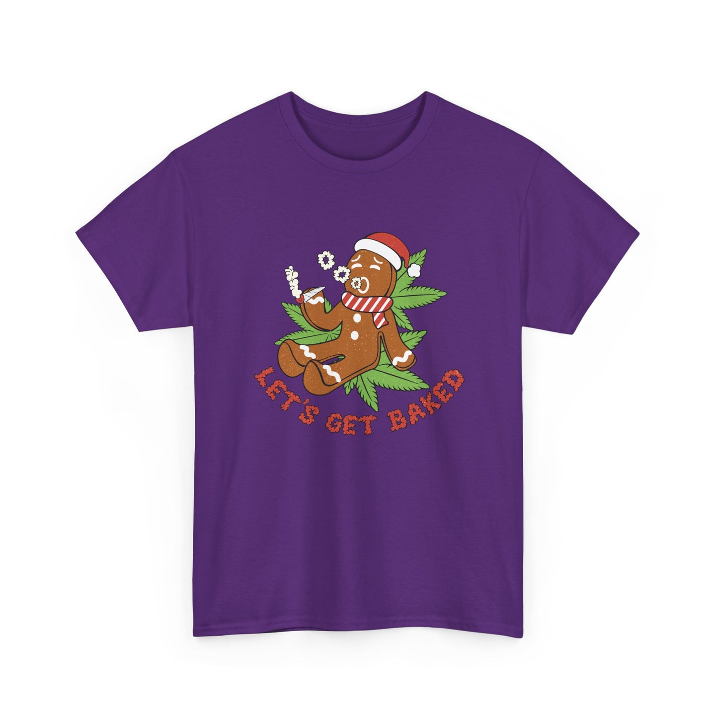 Let's Get Baked Gingerbread Unisex Heavy Cotton Tee - Resilient Mind Media