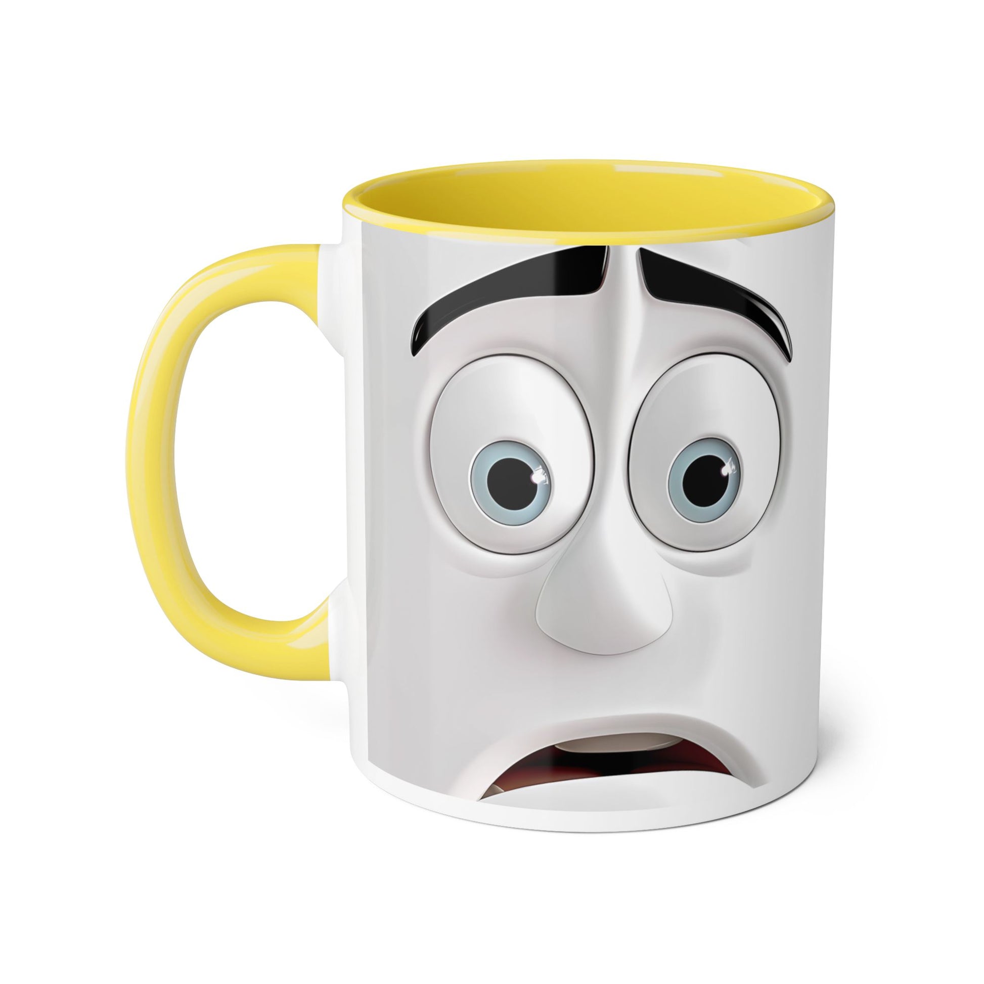 Funny Reaction Accent Mug - 11oz Coffee Cup for Humor Lovers - Resilient Mind Media