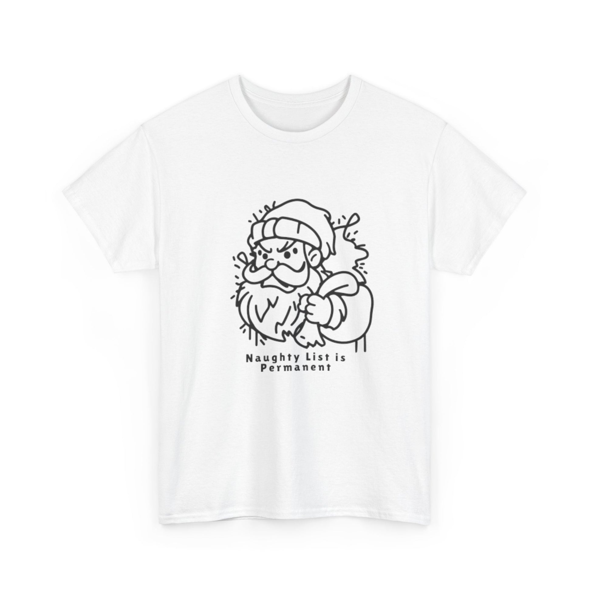 Christmas Angry Santa Unisex Tee - Resilient Mind Media