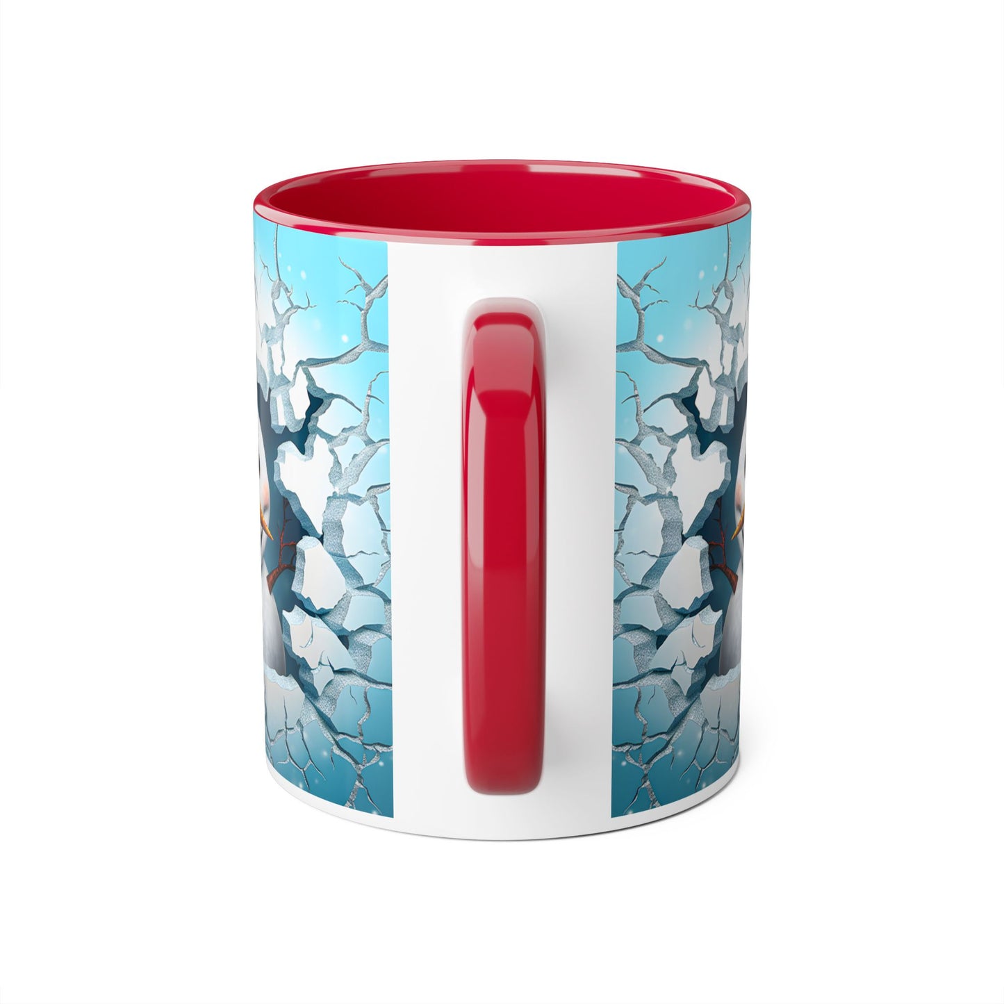 Winter Wonderland Snowman Accent Mug, 11oz - Resilient Mind Media