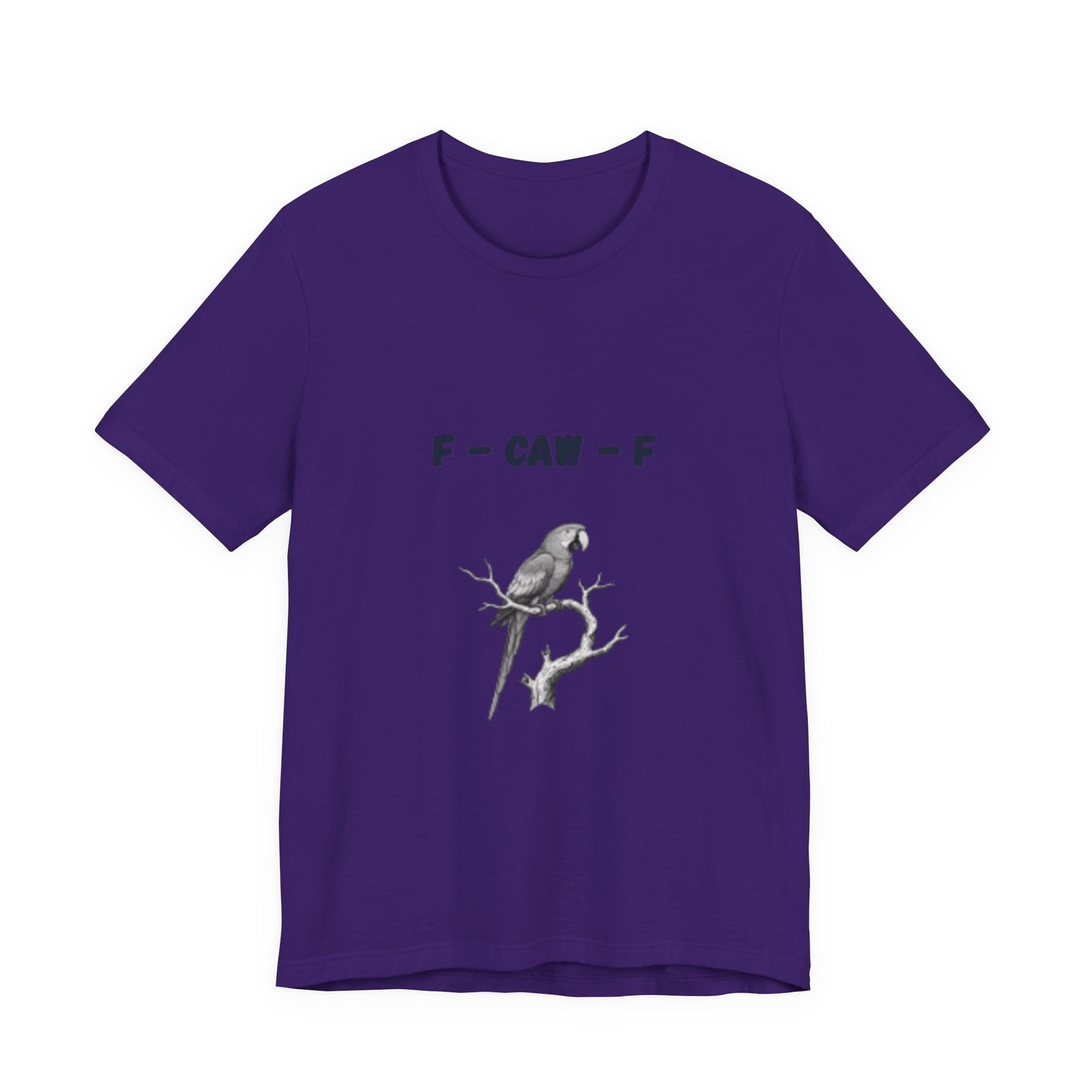 Funny F - Caw - f Parrot Tee - Resilient Mind Media