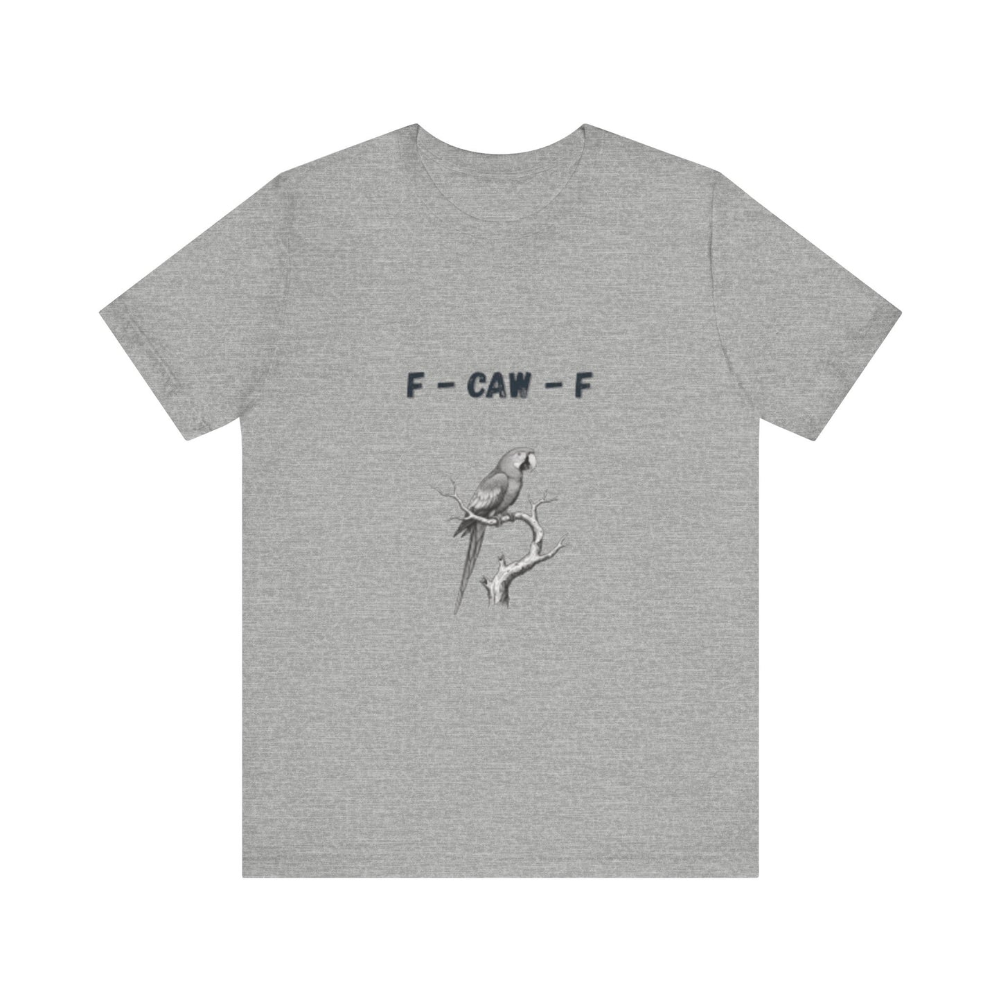 Funny F - Caw - f Parrot Tee - Resilient Mind Media