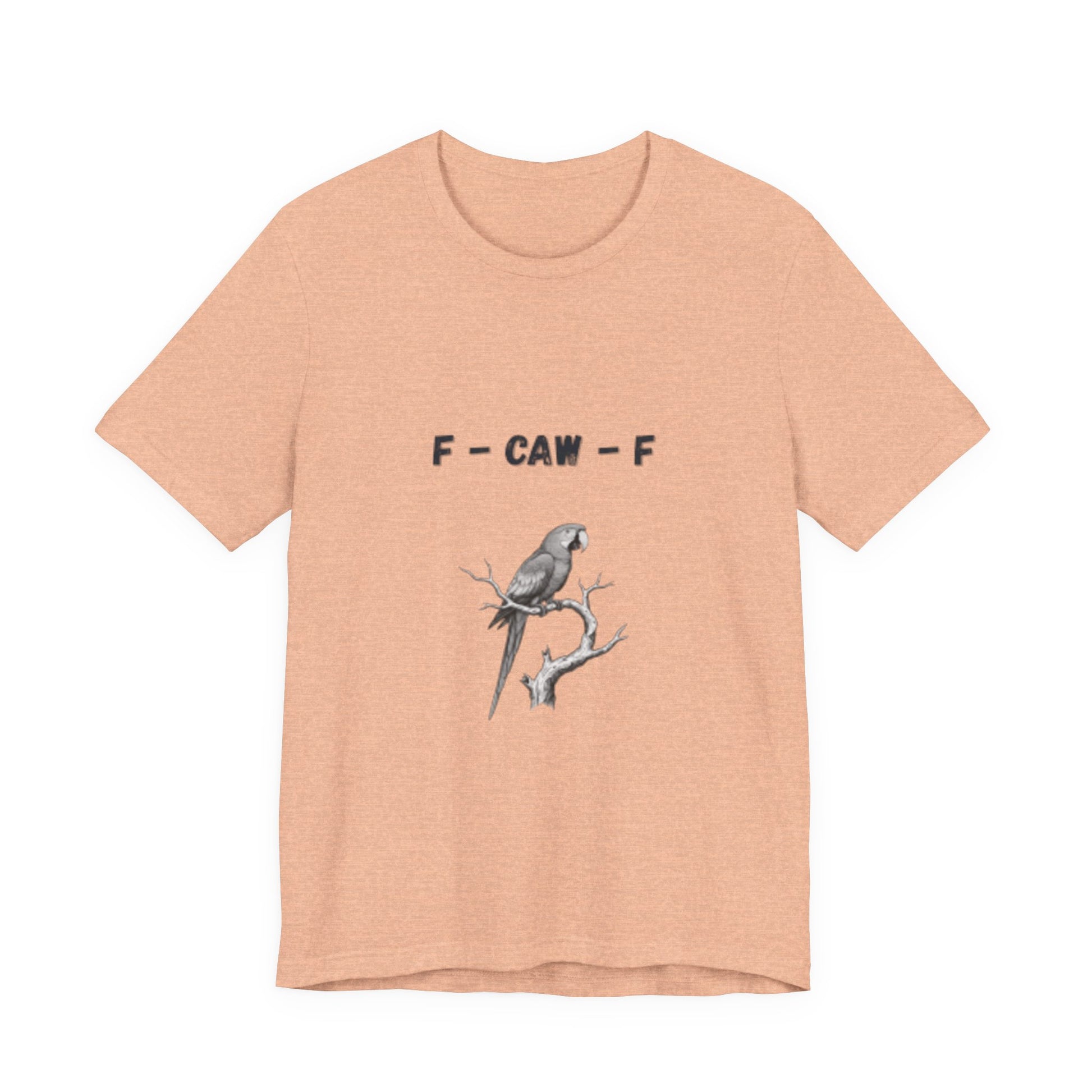 Funny F - Caw - f Parrot Tee - Resilient Mind Media