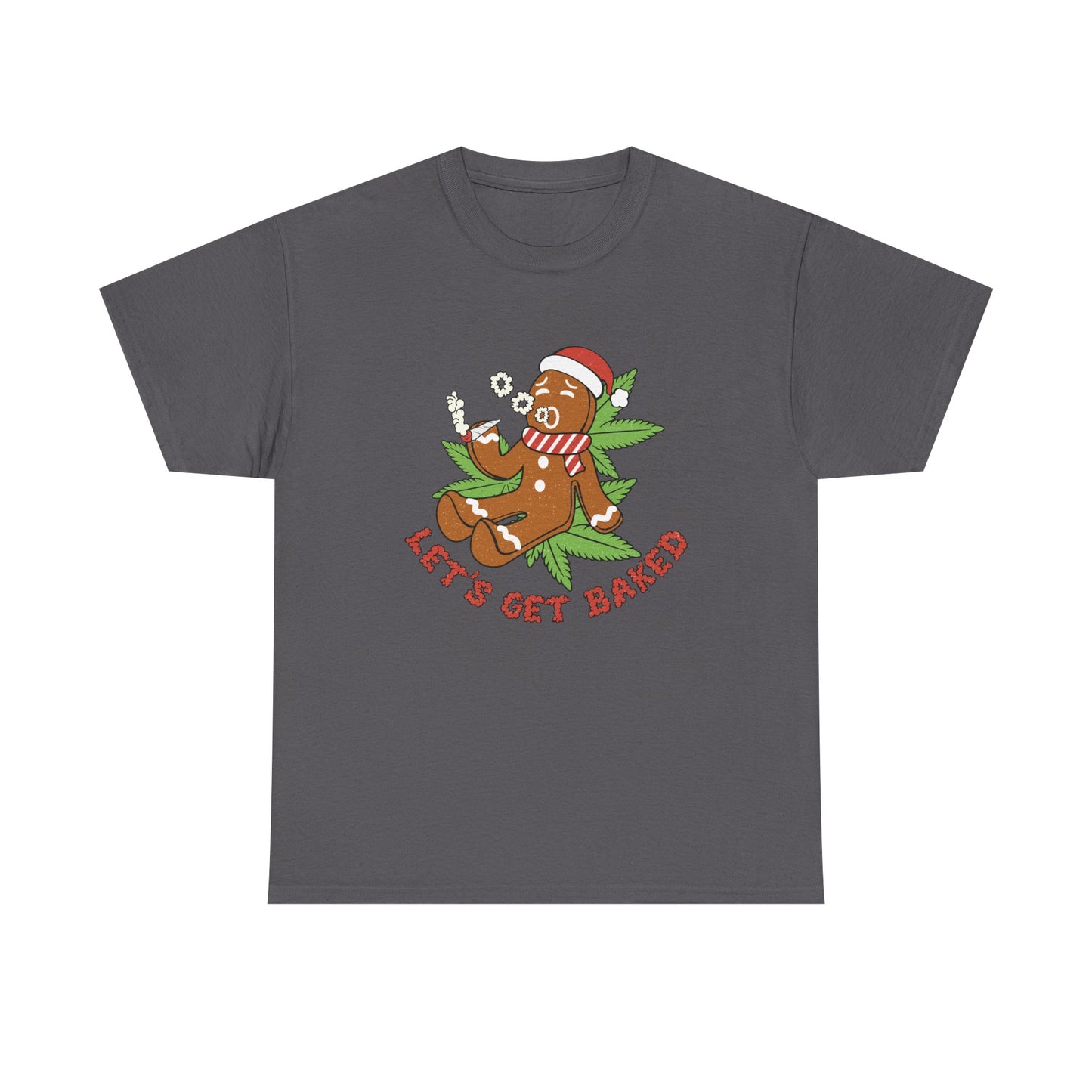 Let's Get Baked Gingerbread Unisex Heavy Cotton Tee - Resilient Mind Media
