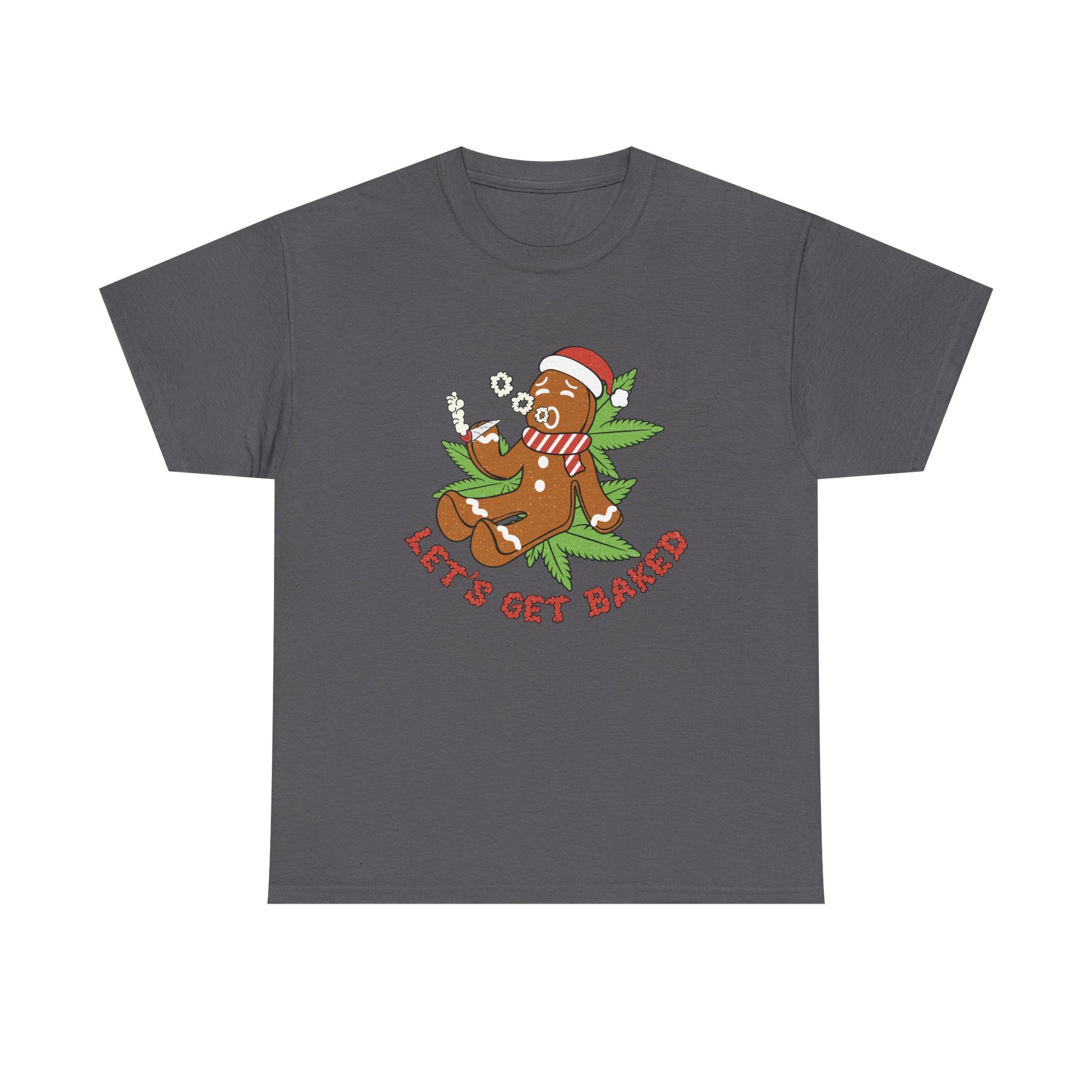 Let's Get Baked Gingerbread Unisex Heavy Cotton Tee - Resilient Mind Media