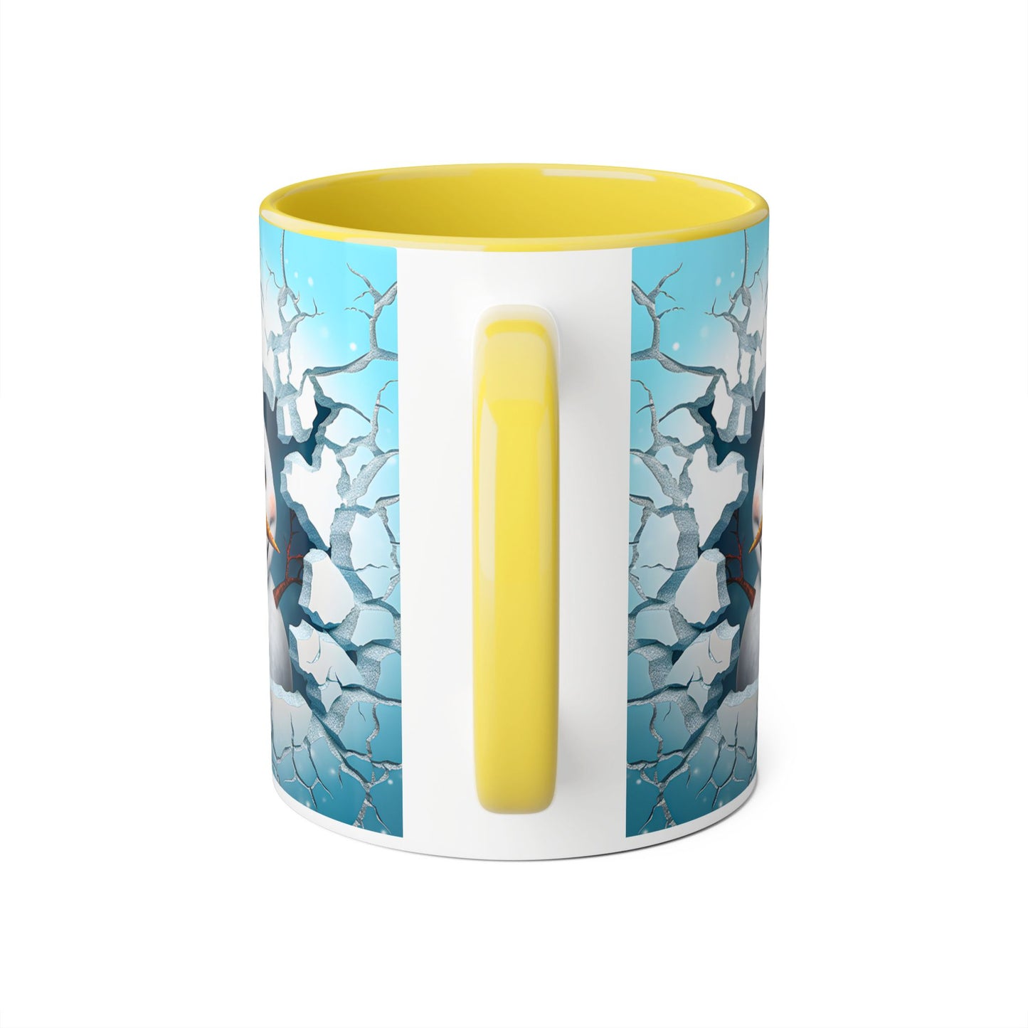 Winter Wonderland Snowman Accent Mug, 11oz - Resilient Mind Media