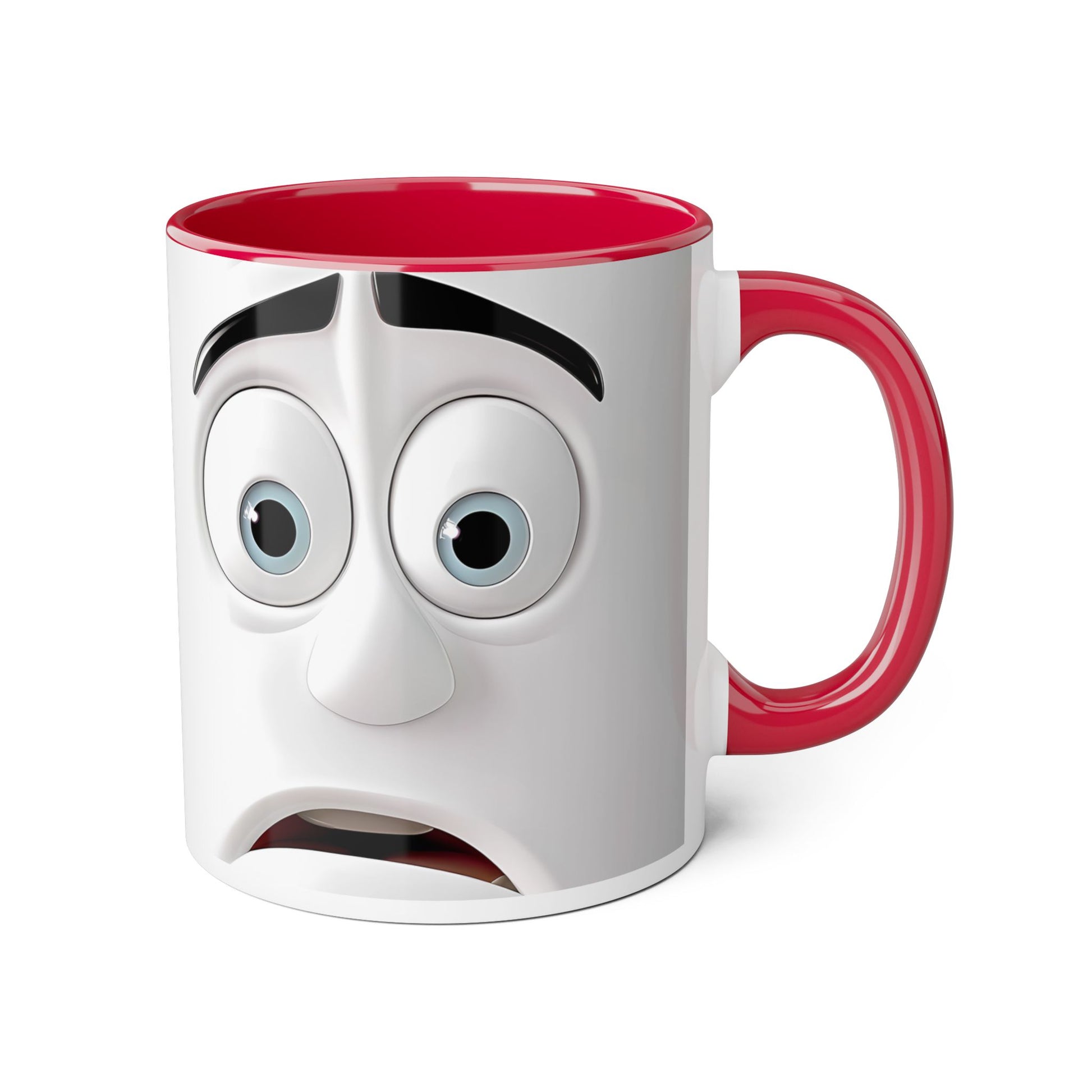 Funny Reaction Accent Mug - 11oz Coffee Cup for Humor Lovers - Resilient Mind Media