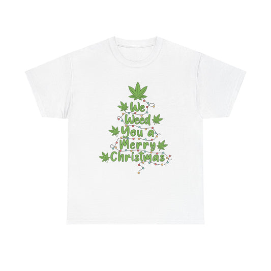 Weed You a Merry Christmas Tee - Resilient Mind Media