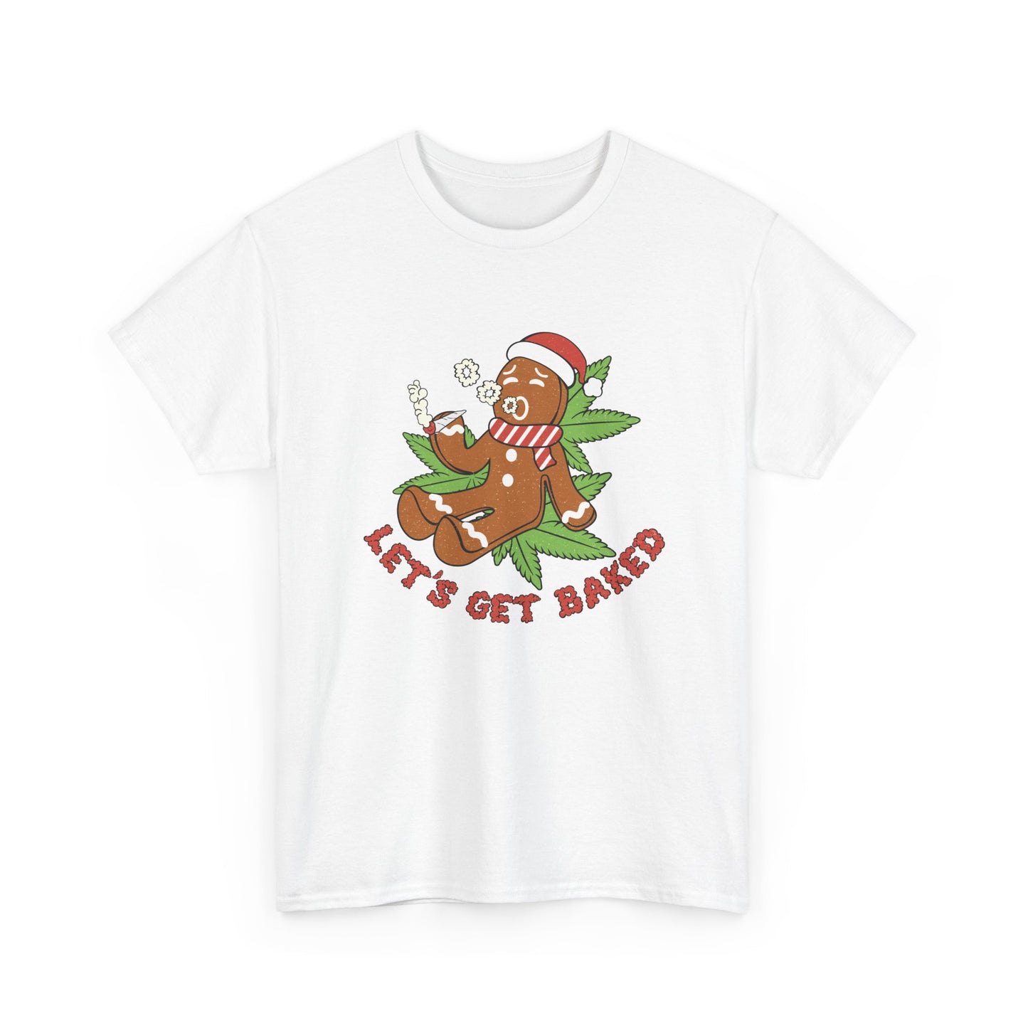 Let's Get Baked Gingerbread Unisex Heavy Cotton Tee - Resilient Mind Media