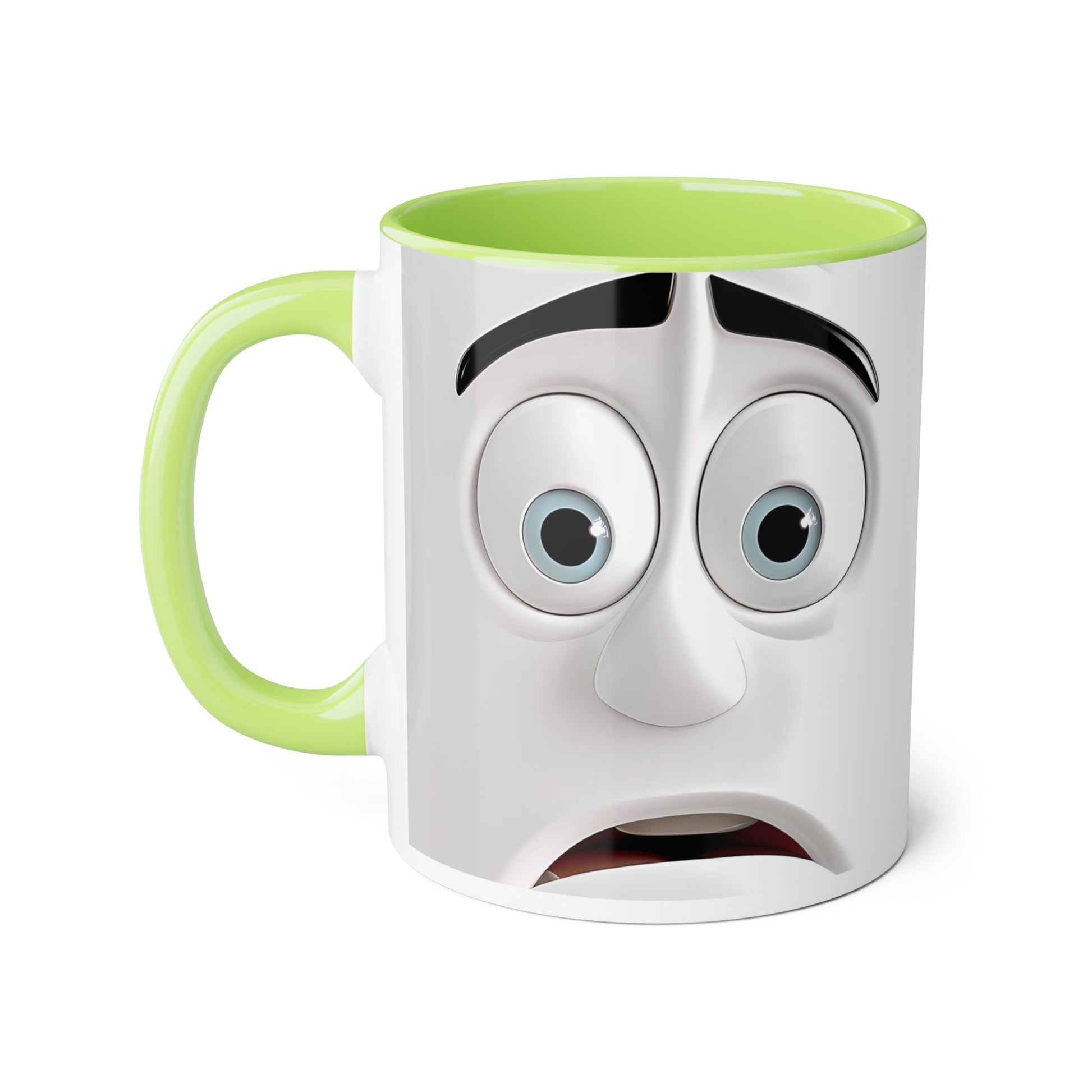 Funny Reaction Accent Mug - 11oz Coffee Cup for Humor Lovers - Resilient Mind Media