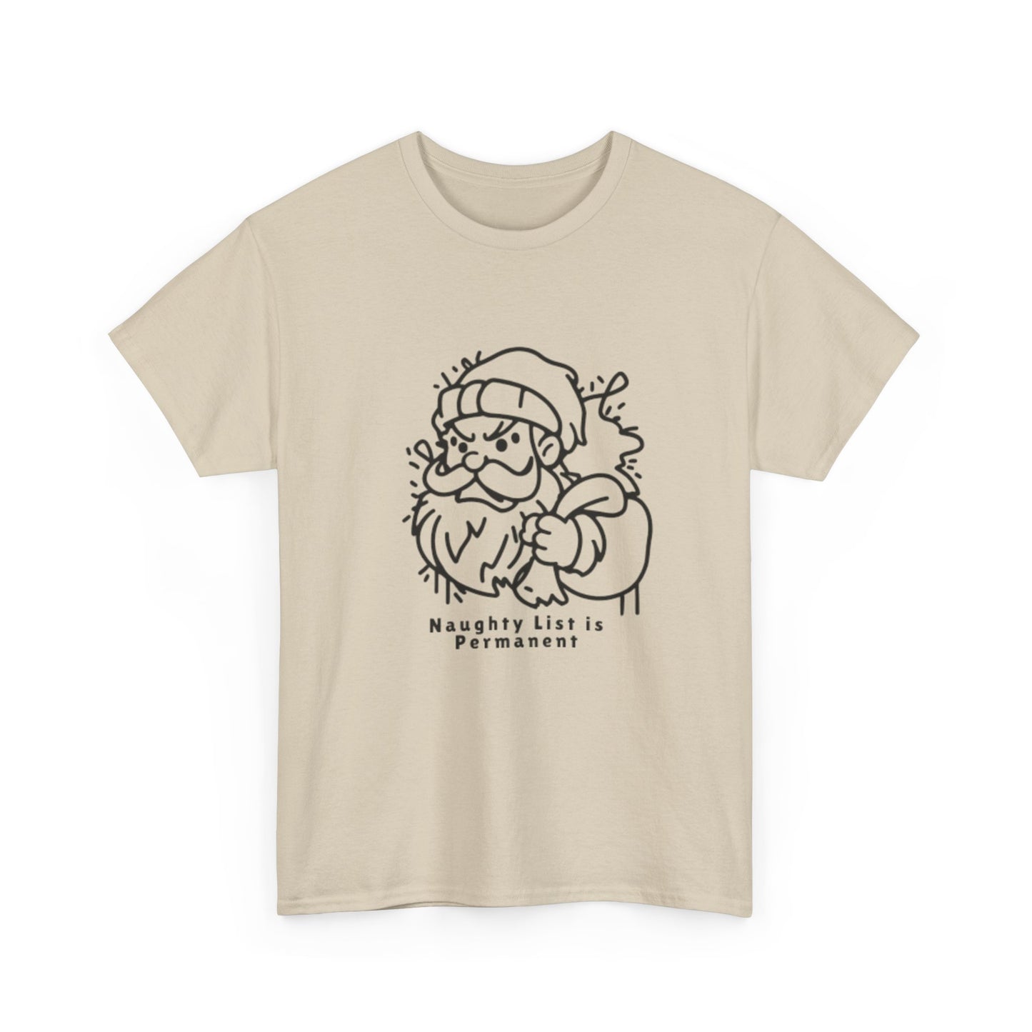 Christmas Angry Santa Unisex Tee - Resilient Mind Media