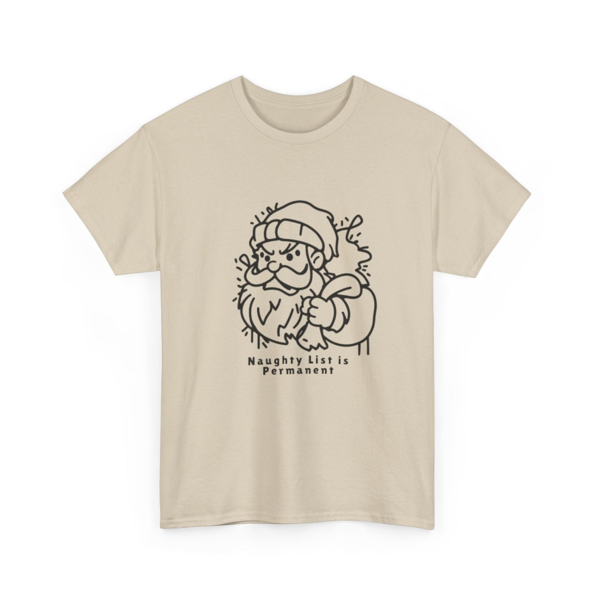 Christmas Angry Santa Unisex Tee - Resilient Mind Media