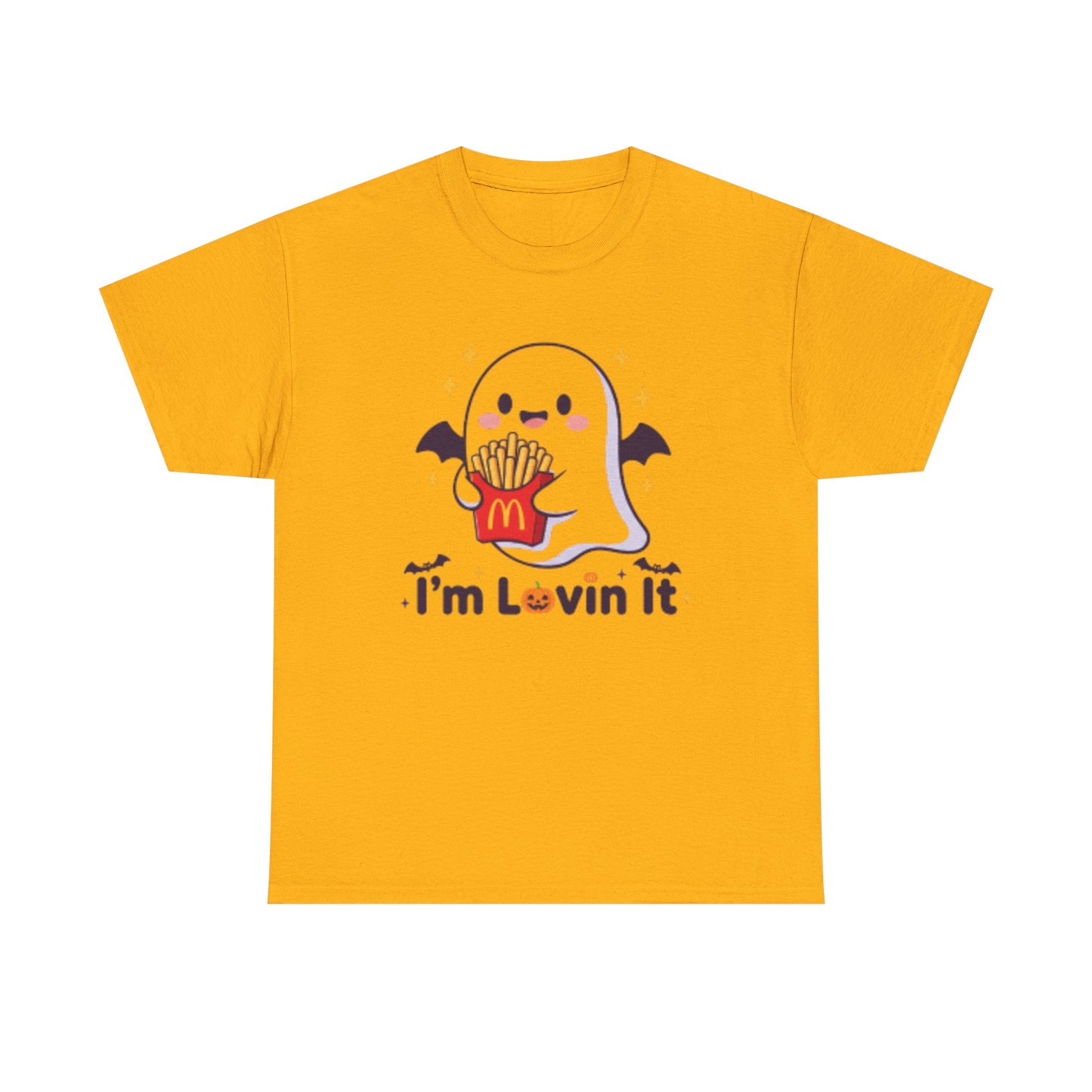 Cute Ghost Halloween Tee, Unisex Heavy Cotton Shirt, Funny Halloween Apparel, Trick or Treat T-Shirt, Spooky Gift for Halloween - Resilient Mind Media
