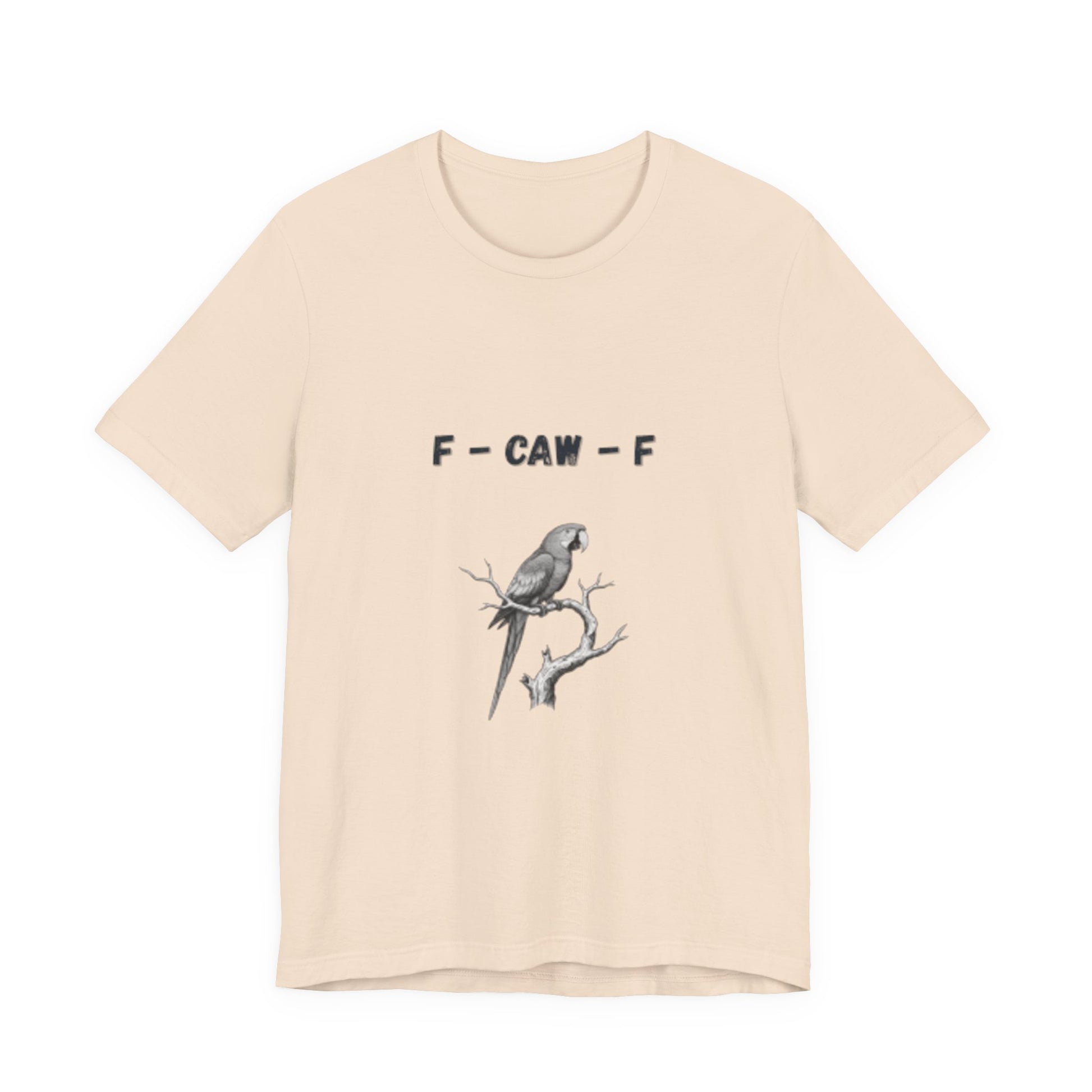 Funny F - Caw - f Parrot Tee - Resilient Mind Media