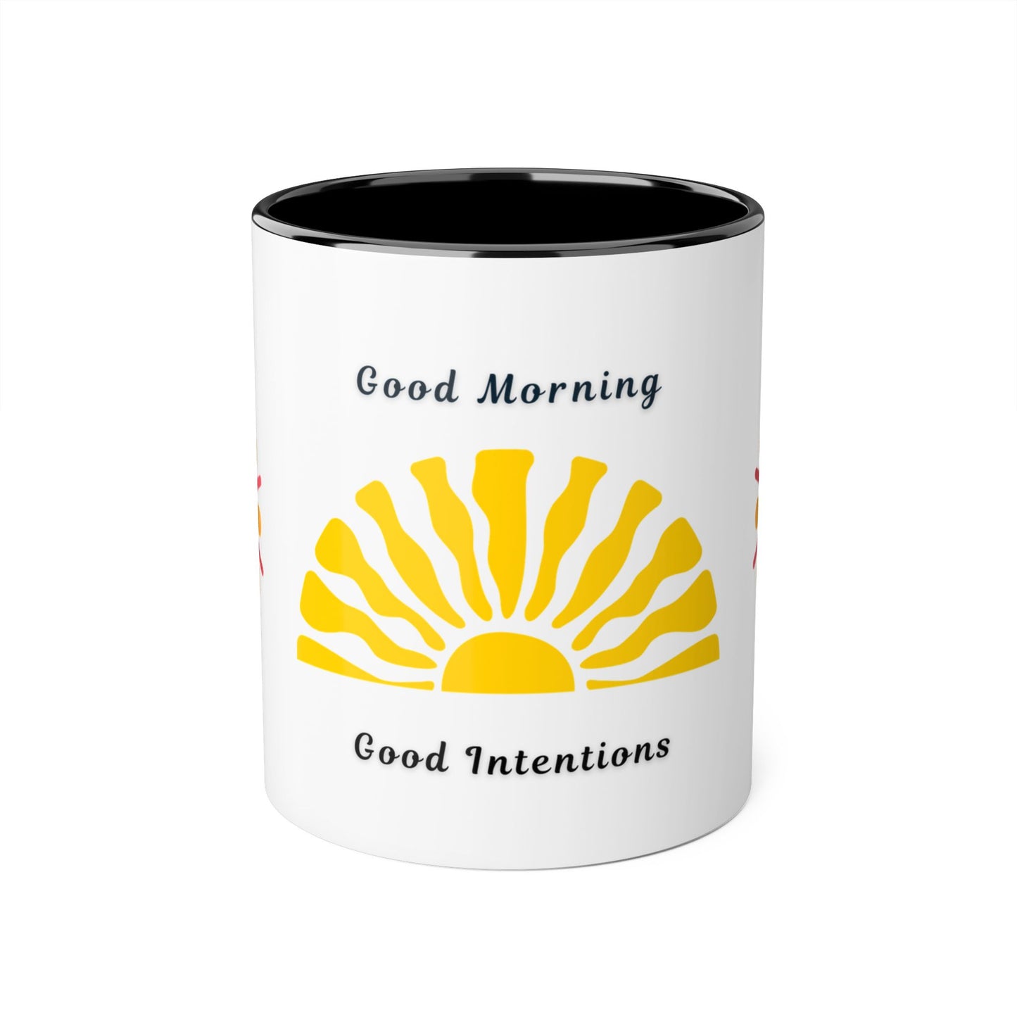 Sunrise Intentions Mug | Good Morning Coffee Cup | Positive Vibes | Gift for Her | Inspirational Kitchen Decor | Morning Routine - Resilient Mind Media