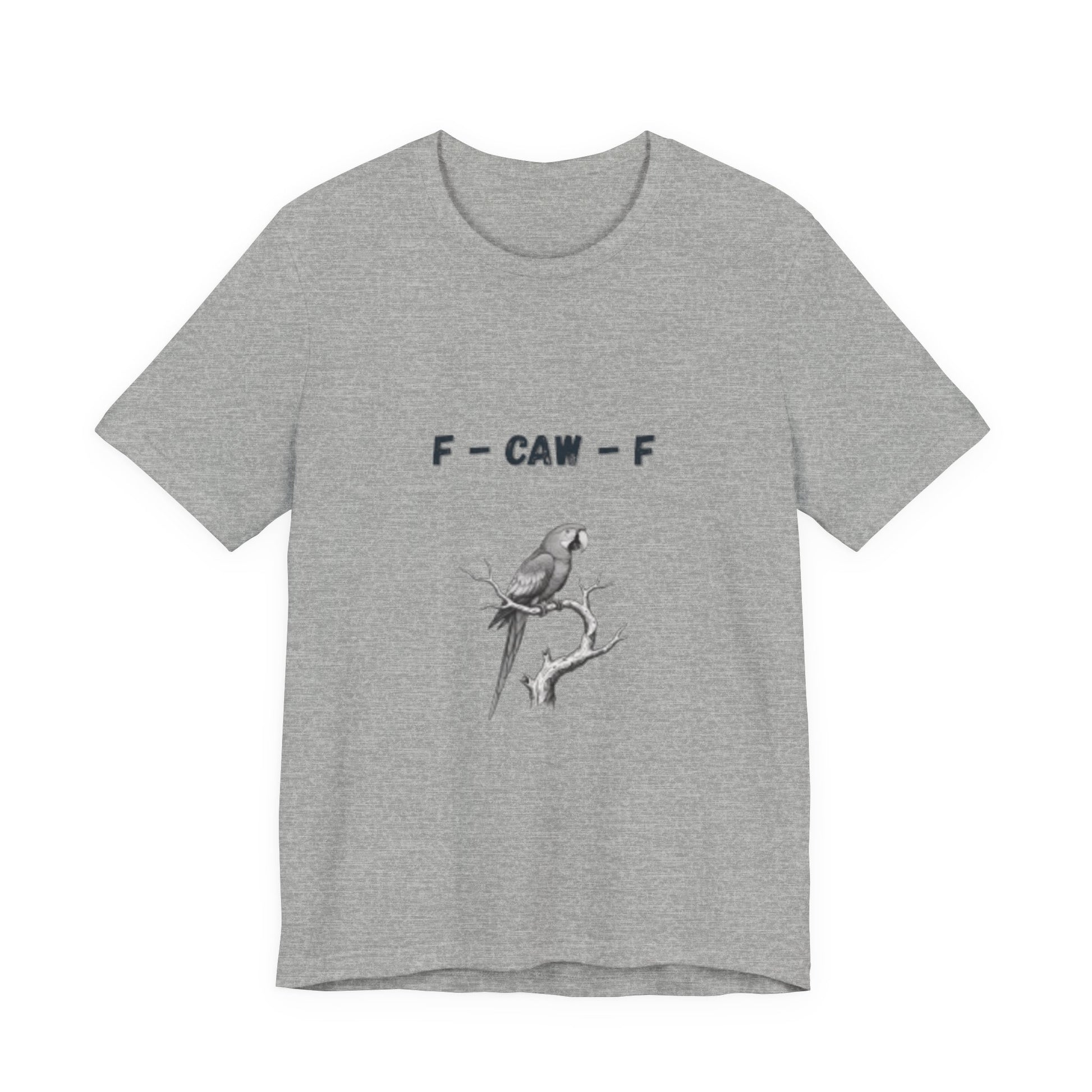 Funny F - Caw - f Parrot Tee - Resilient Mind Media
